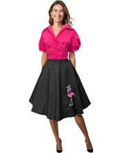 Load image into Gallery viewer, Flamingo 2 Tone Shirt Dress
