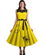 Load image into Gallery viewer, Bee Vintage Retro Dress
