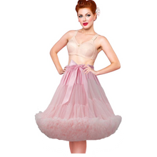 Load image into Gallery viewer, 2 layer, Tiered Soft Tulle Petticoat, Rockabilly Underskirt available in 7 colours
