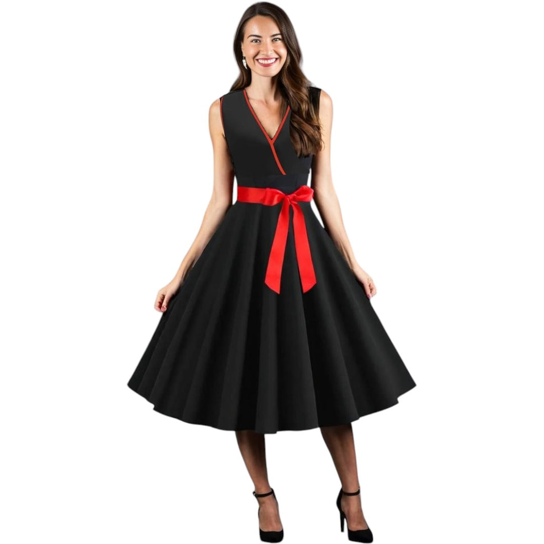 Audrey Hepburn inspired Dress. Choose from 7 Colours