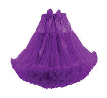 Load image into Gallery viewer, 2 layer, Tiered Soft Tulle Petticoat, Rockabilly Underskirt available in 7 colours
