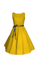 Load image into Gallery viewer, Vintage Boat Neck Retro Dress Available in 8 Colours
