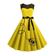 Load image into Gallery viewer, Bee Vintage Retro Dress
