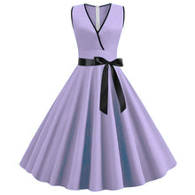 Load image into Gallery viewer, Audrey Hepburn inspired Dress. Choose from 7 Colours
