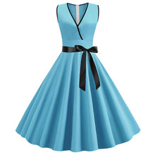 Load image into Gallery viewer, Audrey Hepburn inspired Dress. Choose from 7 Colours
