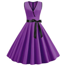 Load image into Gallery viewer, Audrey Hepburn inspired Dress. Choose from 7 Colours
